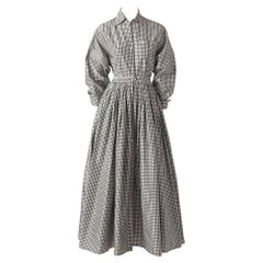 Abito a camicia in taffetà Issac Mizrahi