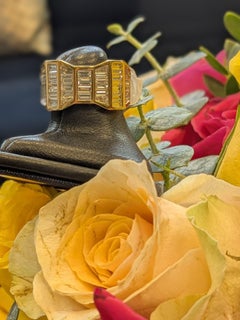 Fascia Eleg in oro giallo 18 carati con diamanti