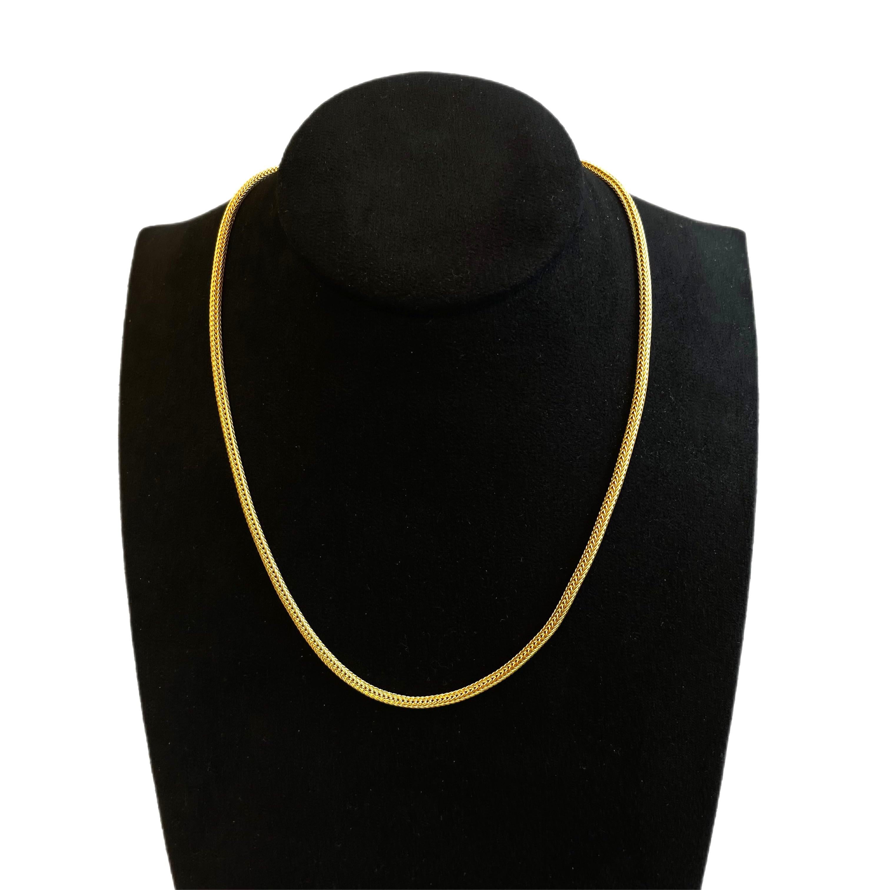 Issac Nussbaum Halskette aus 18 Karat Gelbgold im Zustand „Neu“ im Angebot in New York, NY