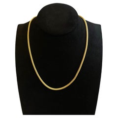 Issac Nussbaum Halskette aus 18 Karat Gelbgold
