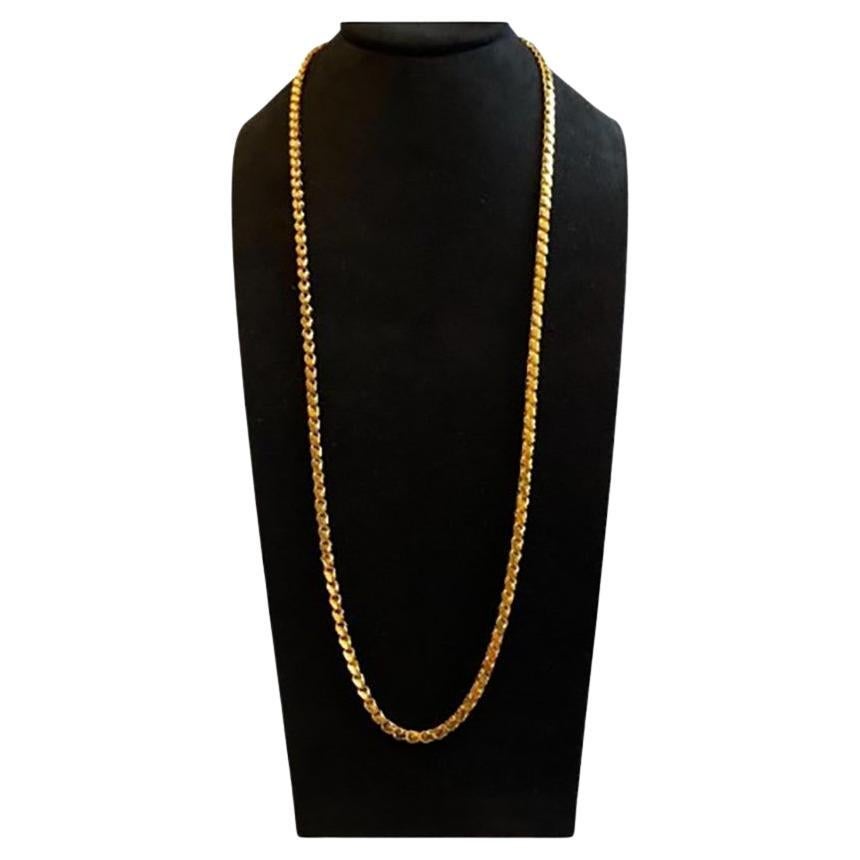 Issac Nussbaum 18k Yellow Gold Necklace