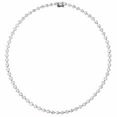 Issac Nussbaum Collier tennis en diamants