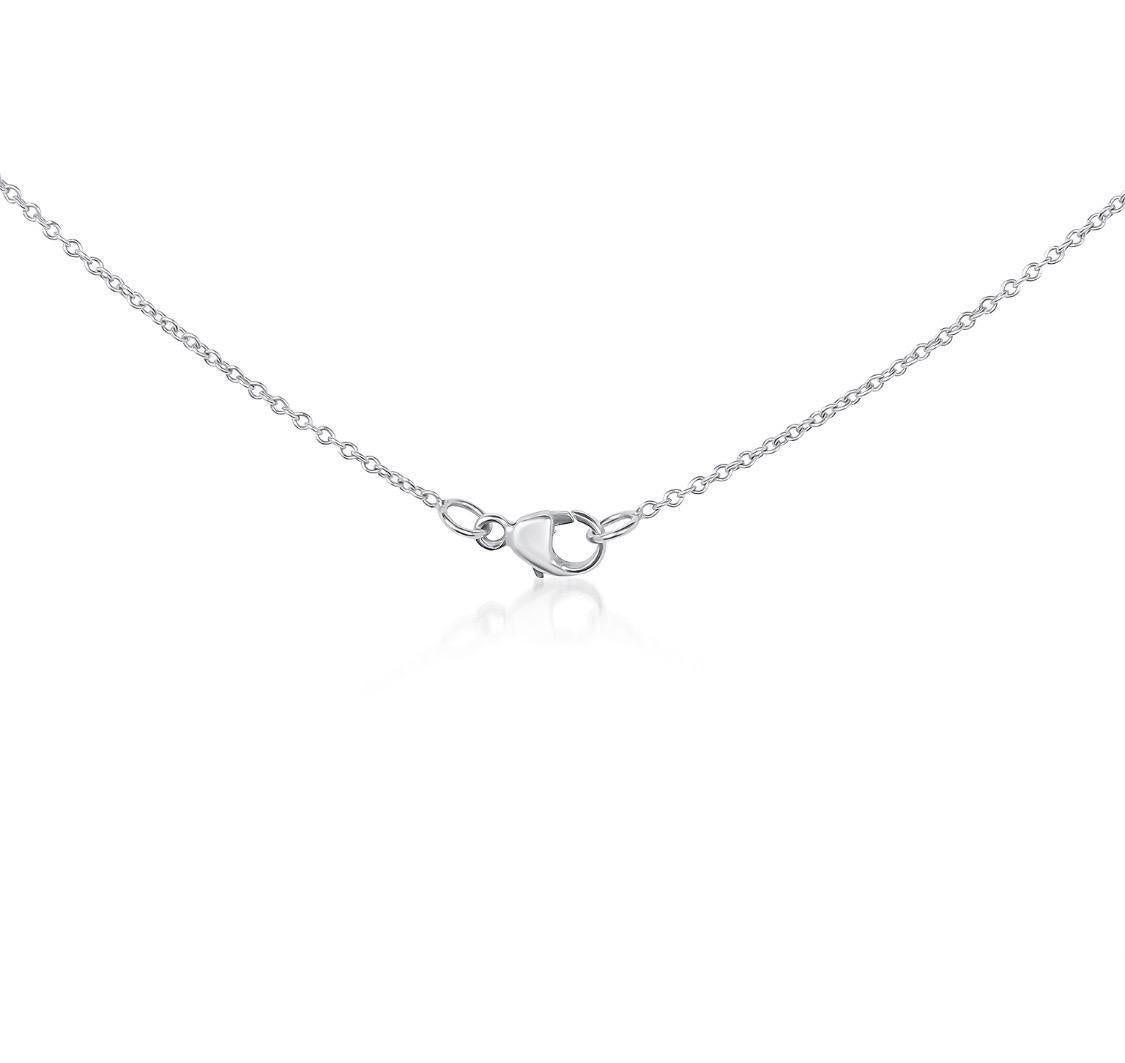 floating diamond pendant setting