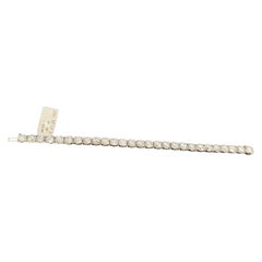 Issac Nussbaum GIA Certified Diamond Tennis Bracelet Used Issac Nussbaum GIA Certified Diamond Tennis Bracelet