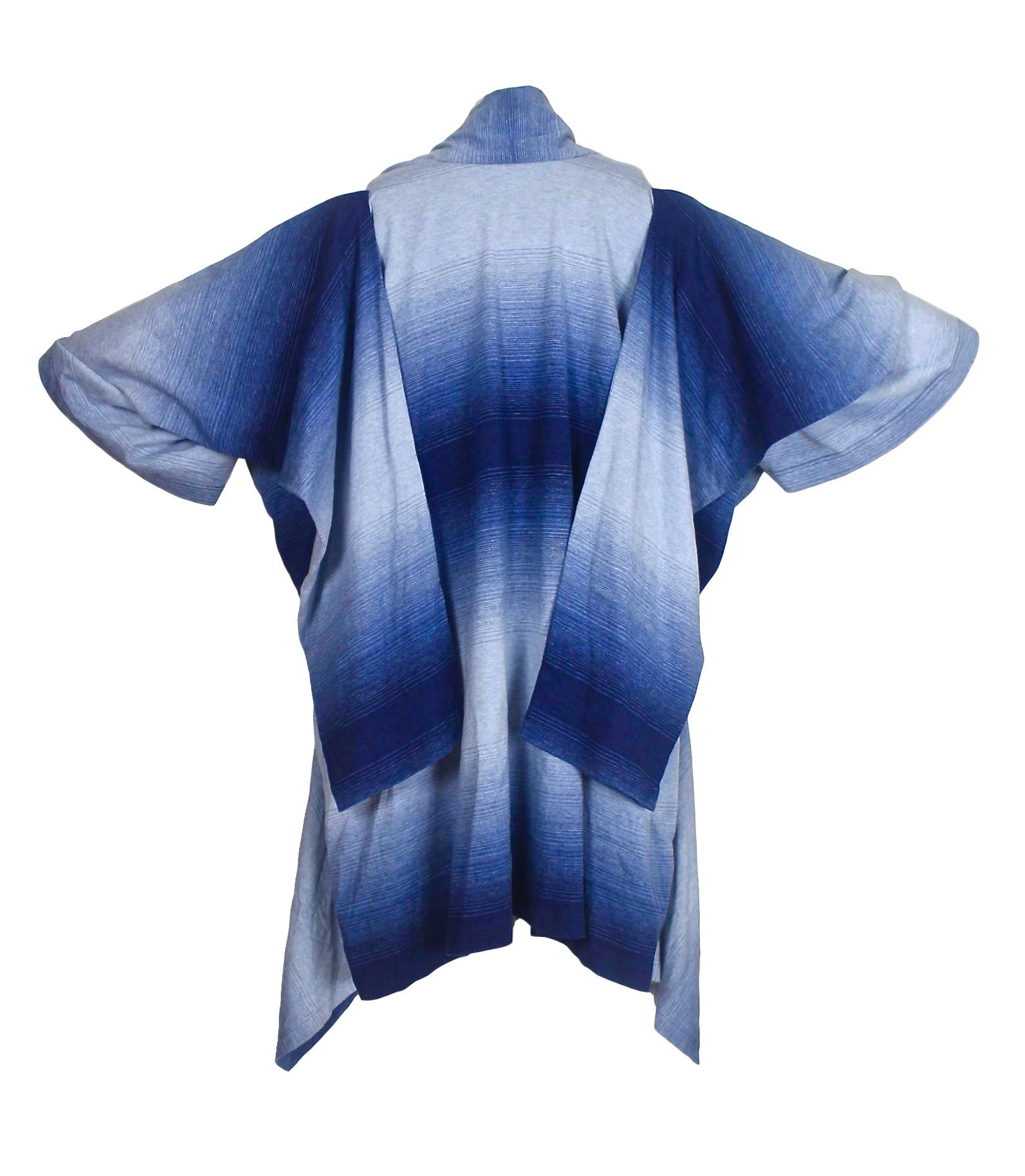 Issey Miyake 1980s Long and Short Sleeve Jacket For Sale 4