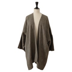 Issey Miyake 1980s Vintage Textured Oversized Kimono Jacket