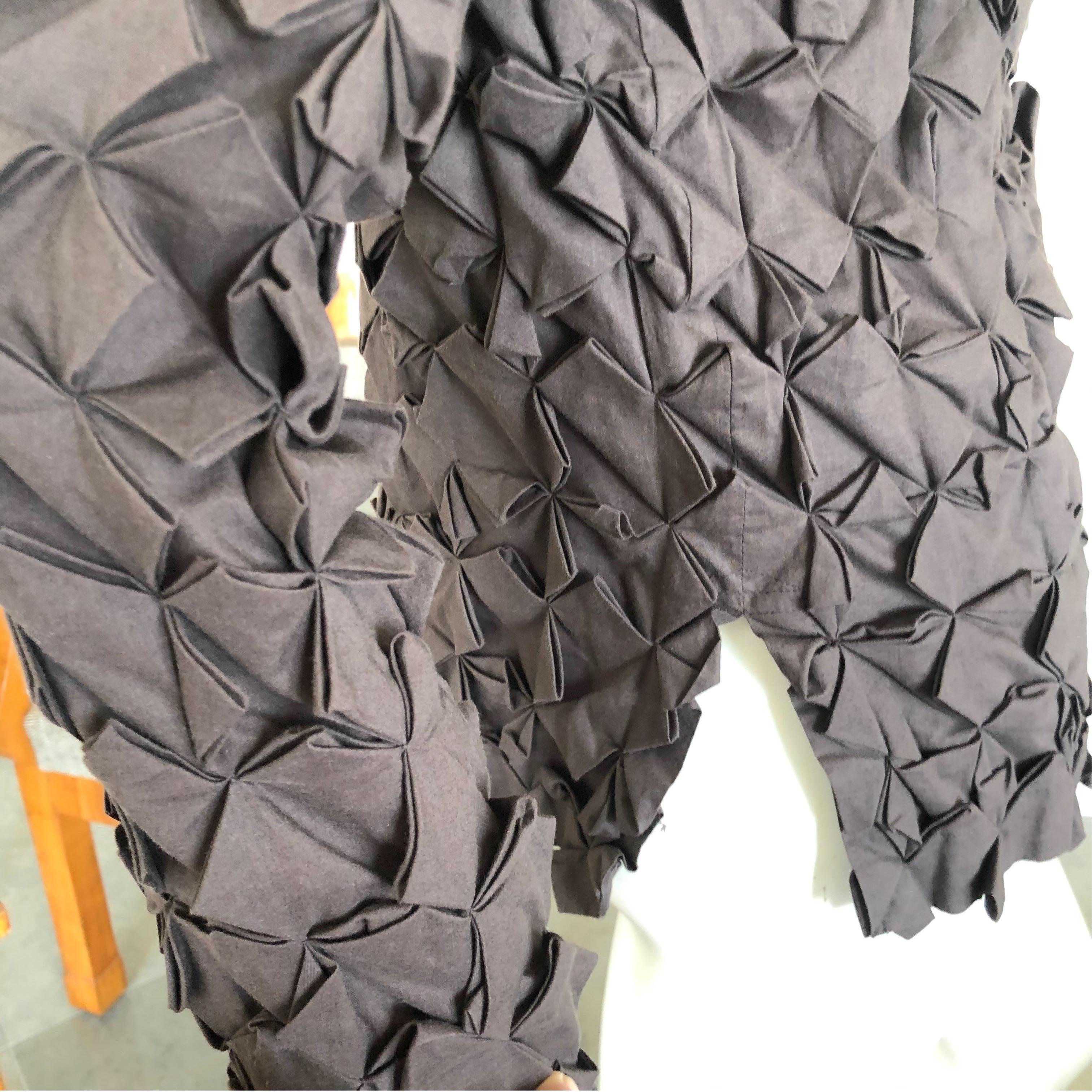 Issey Miyake 1990's Cotton Jacket with Traditional Japanese Shibori Details 1