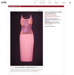 ISSEY MIYAKE 1997 Guest Artist Series No. 2 Nobuyoshi Araki Dress