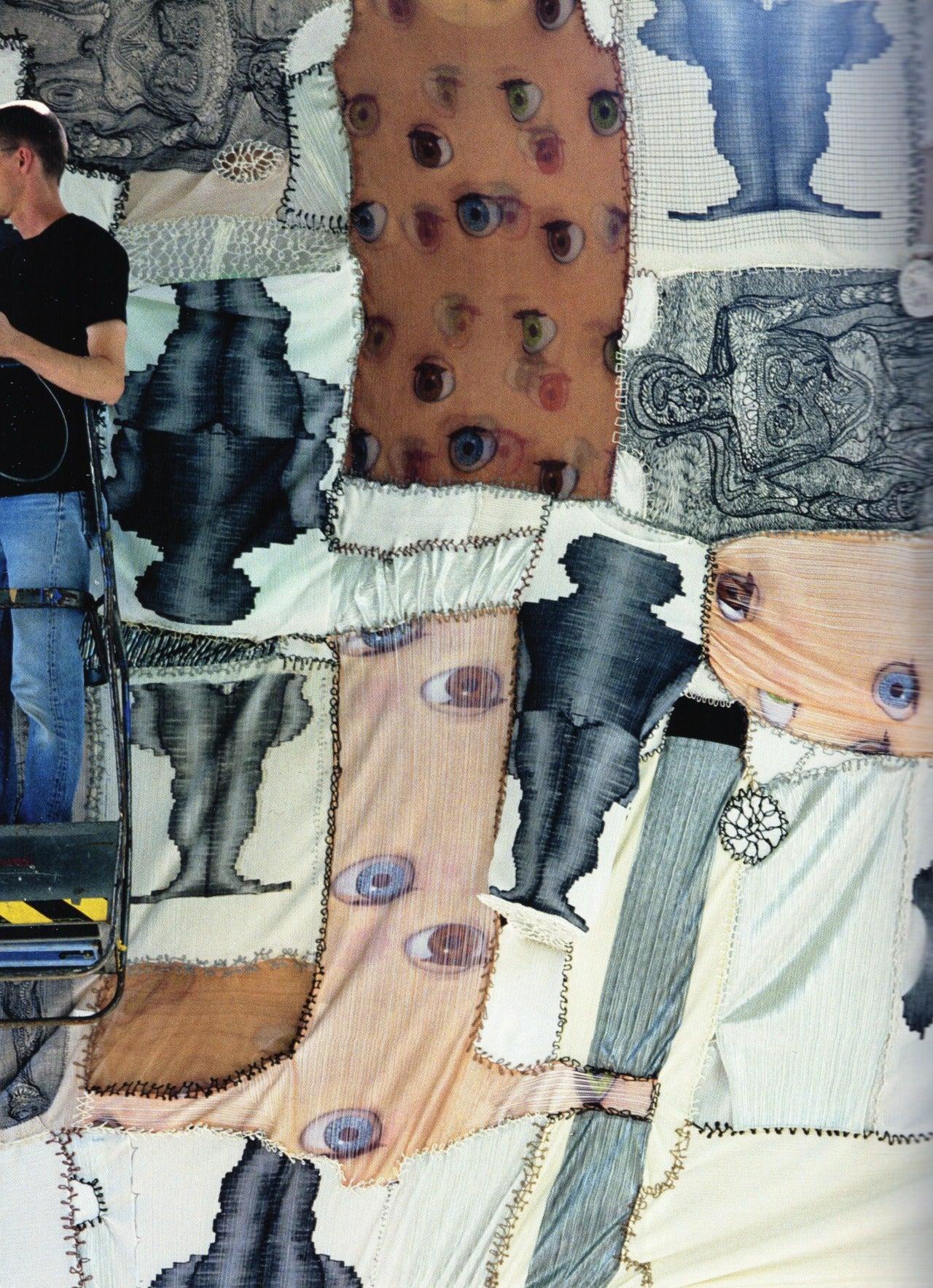 Hawkinson ha ricreato tre delle sue opere d'arte come creazioni di Pleats Please. In tutti ha utilizzato parti del proprio corpo, stampandole su abiti e tute che, una volta indossati, sembravano muoversi con il corpo di chi li indossava. Presentato