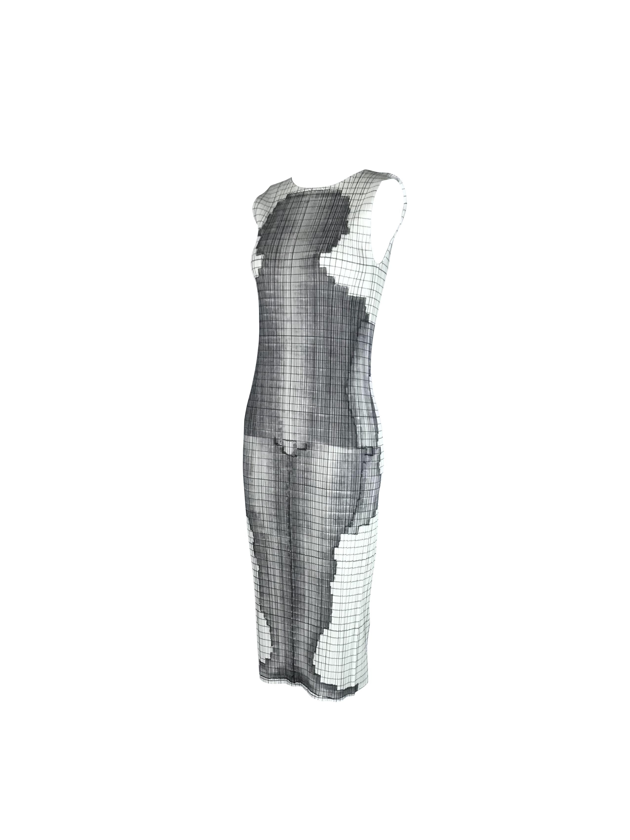 Issey Miyake Guest Artist Series 1998 No.3 Tim Hawkinson Abito a pieghe In condizioni ottime in vendita a 上海市, CN
