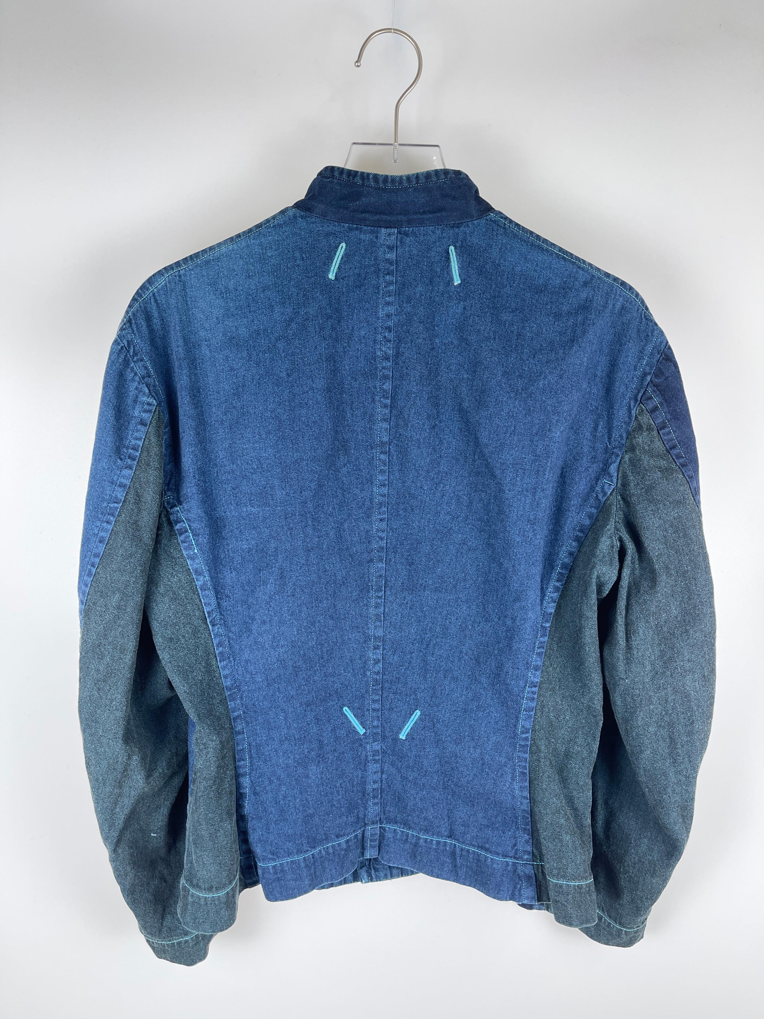 Issey Miyake H/W1993 Chambre Denim-Jacke  für Damen oder Herren im Angebot