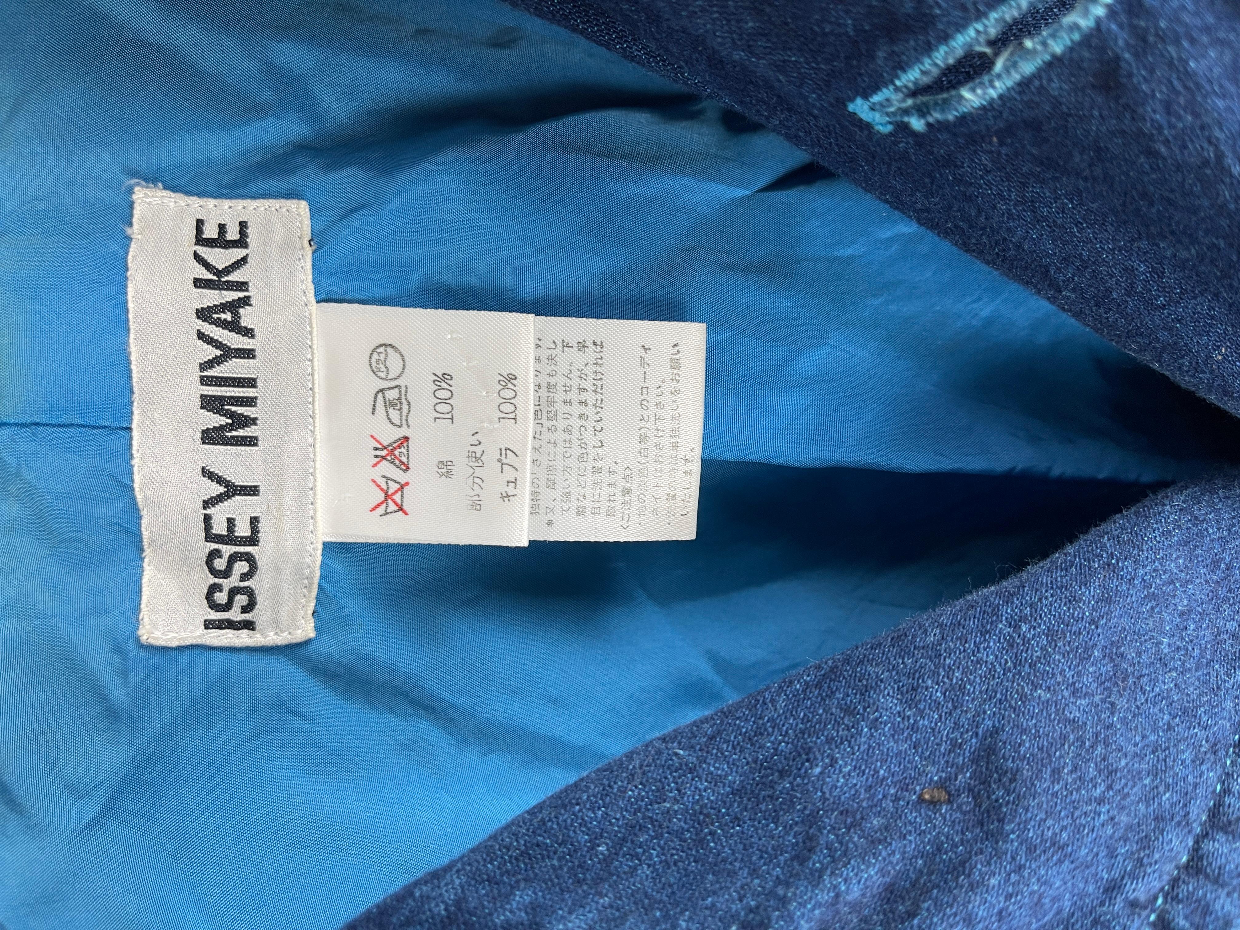 Issey Miyake H/W1993 Chambre Denim-Jacke  im Angebot 1