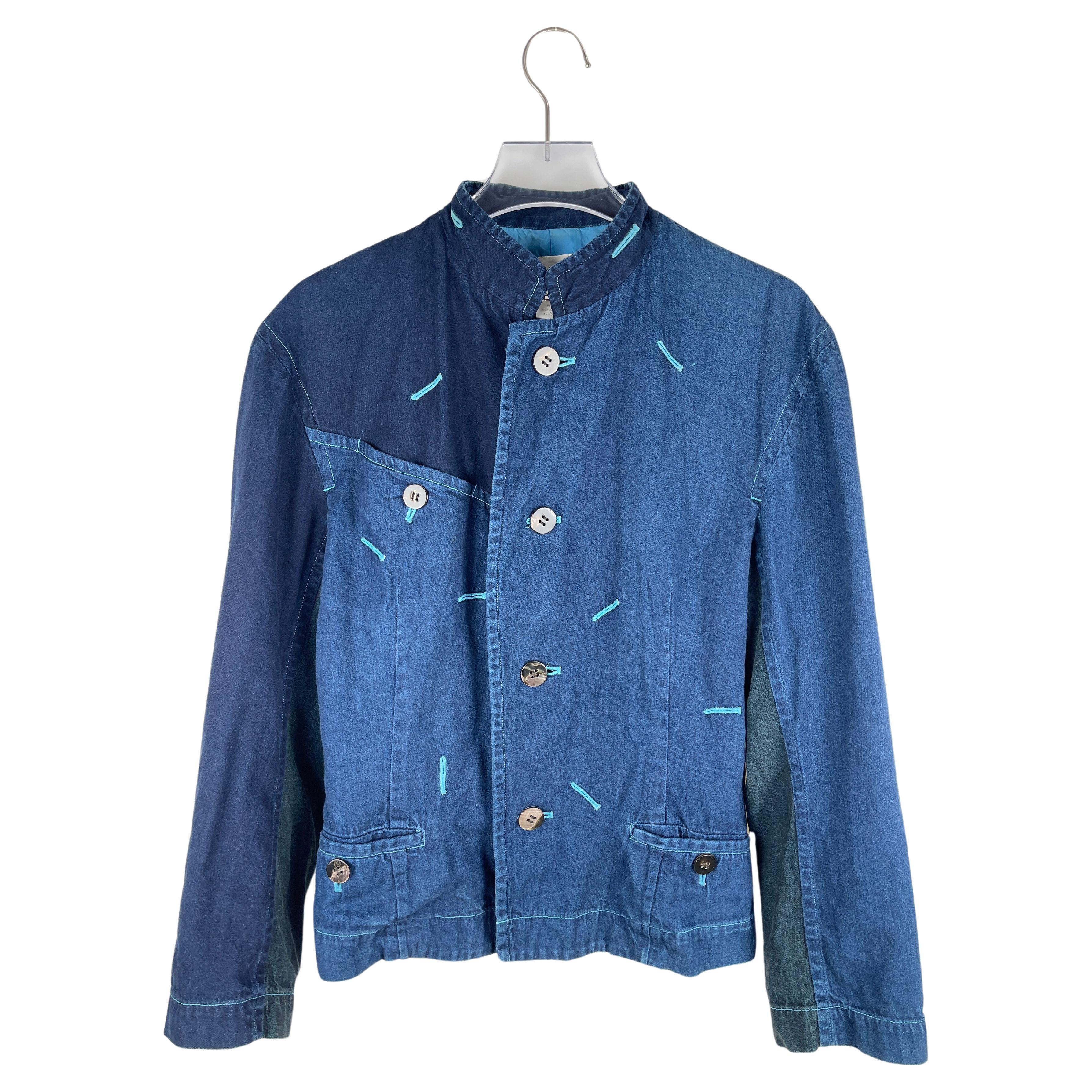 Issey Miyake A/W1993 Chambre Denim Jacket  For Sale