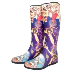 Issey Miyake Aya Takano Limited Edition 2004 'Night' Fantasy Boots