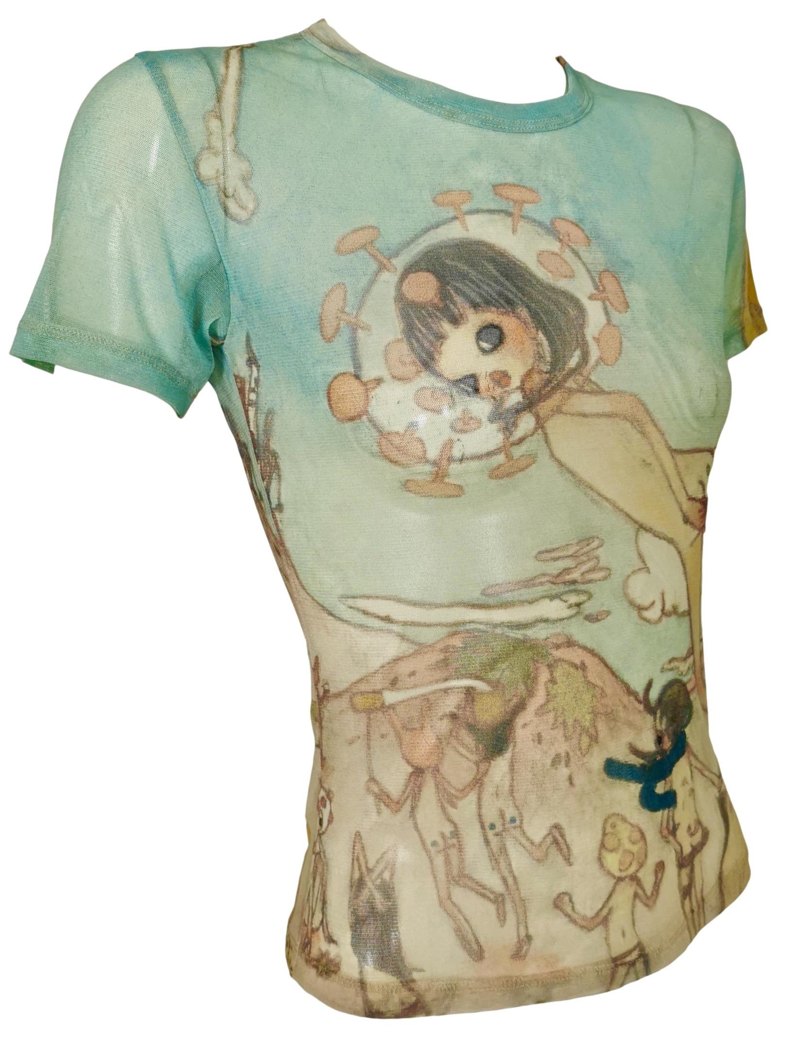 Women's Issey Miyake Aya Takano Limited Edition Print T-Shirt