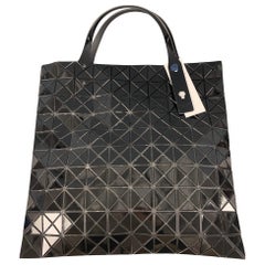 ISSEY MIYAKE BAO BAO Black Acetate Tote Handbag