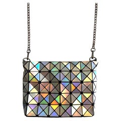 ISSEY MIYAKE Bao Bao - Iridescent Prism Shoulder Bag - Chain Strap