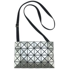 Issey Miyake Bao Bao Silver Triangle Handbag