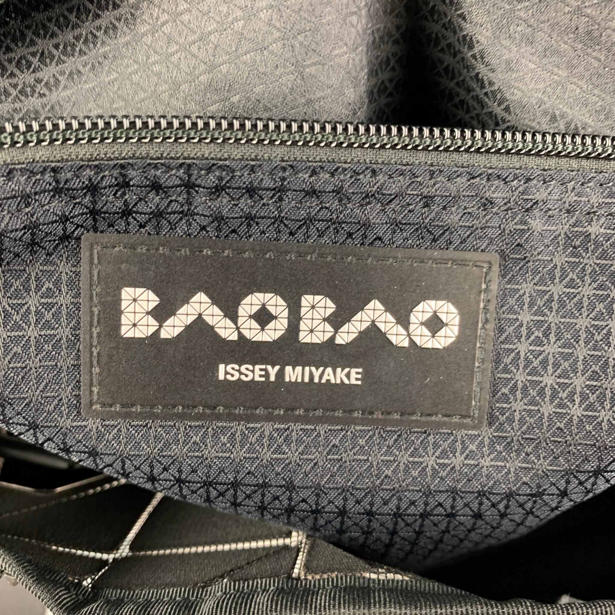 Beige ISSEY MIYAKE BAO BAO White Black Geometric Acetate Tote Bag