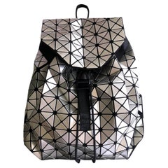 Issey Miyake BaoBao - Rucksack Bag - Metallic Silver - Adjustable Back Straps