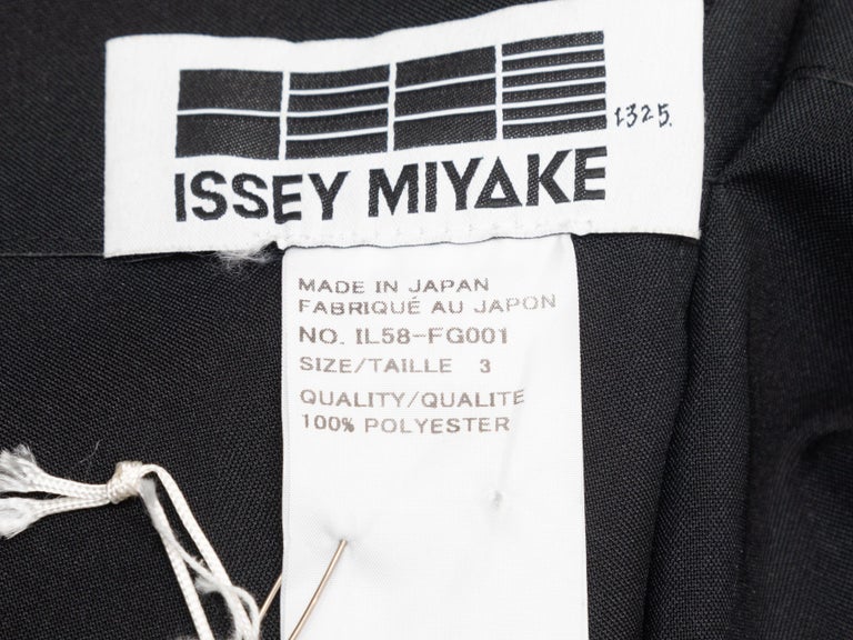 Issey Miyake Black 132 5. Layered Skirt For Sale at 1stDibs