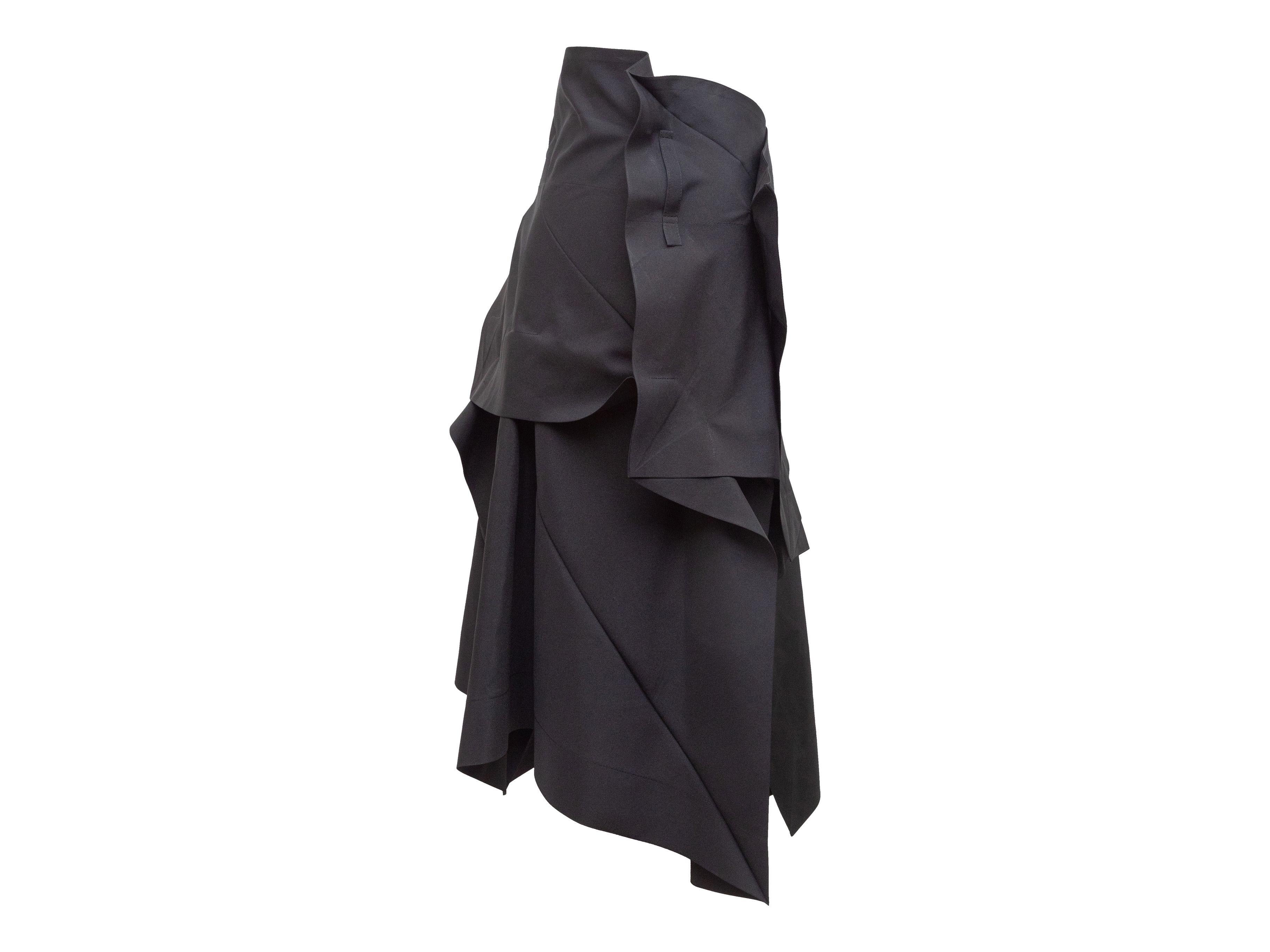 Donna Issey Miyake Nero 132 5. Gonna a strati