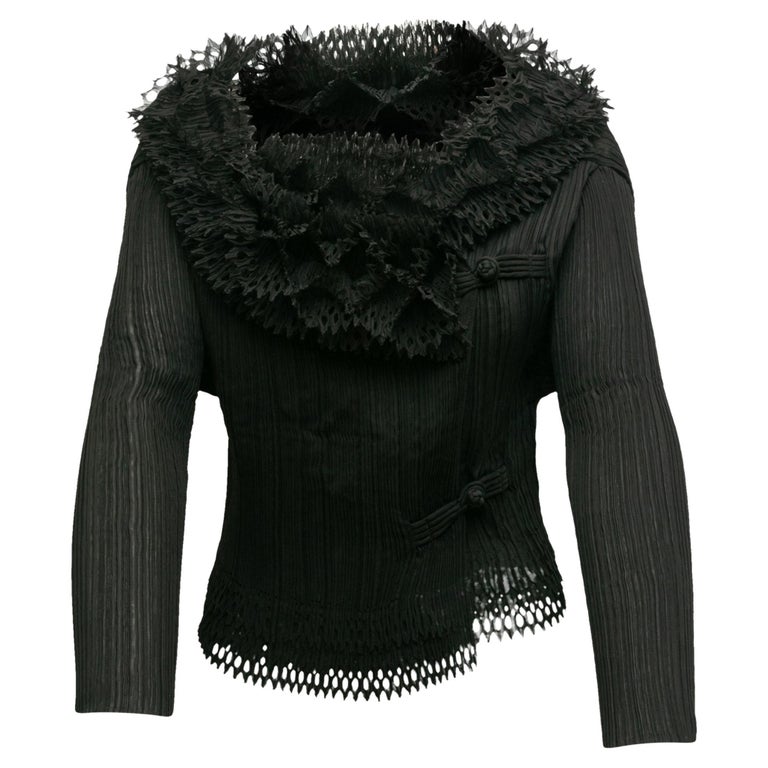Blouse Twinset By Issey Miyake Fête - Taille 2, Rose, Neuf Sans étiquettes