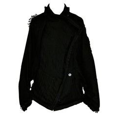 Giacca nera e pantaloni bolero Issey Miyake, primi anni '80
