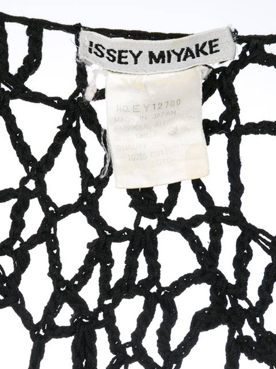 Issey Miyake Black Cardigan   In Excellent Condition In Paris, FR