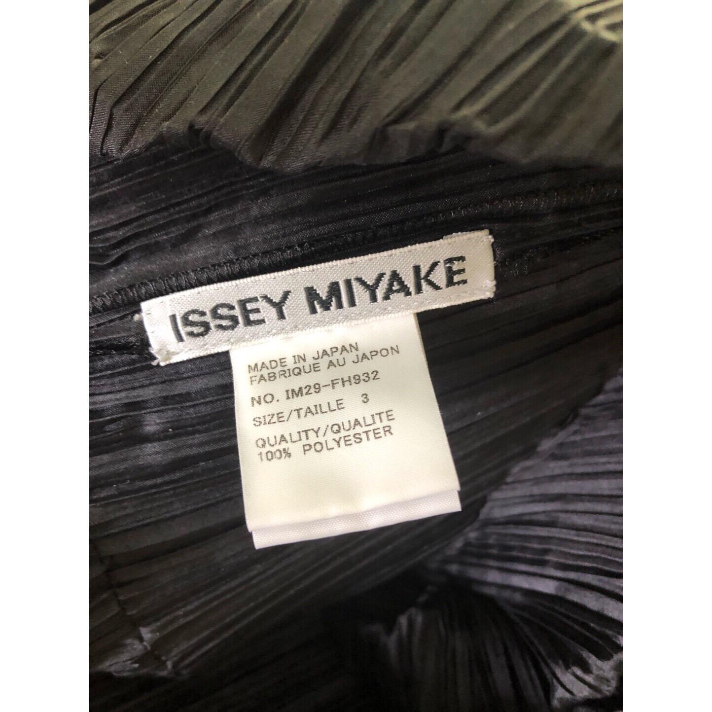 Issey Miyake Black Pleated Spiral Dress, 1990s 6