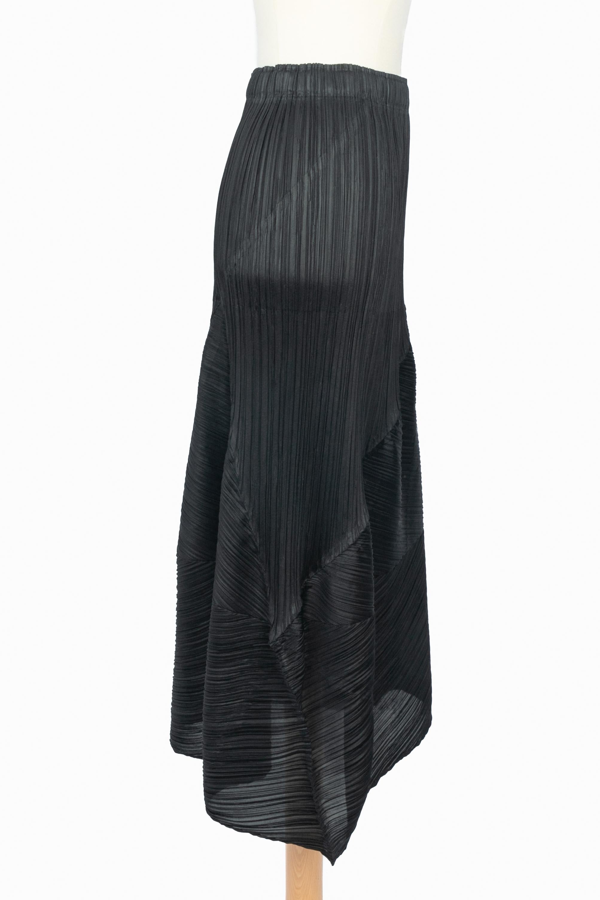 Issey Miyake black set Pleats Please Excellent état - En vente à SAINT-OUEN-SUR-SEINE, FR