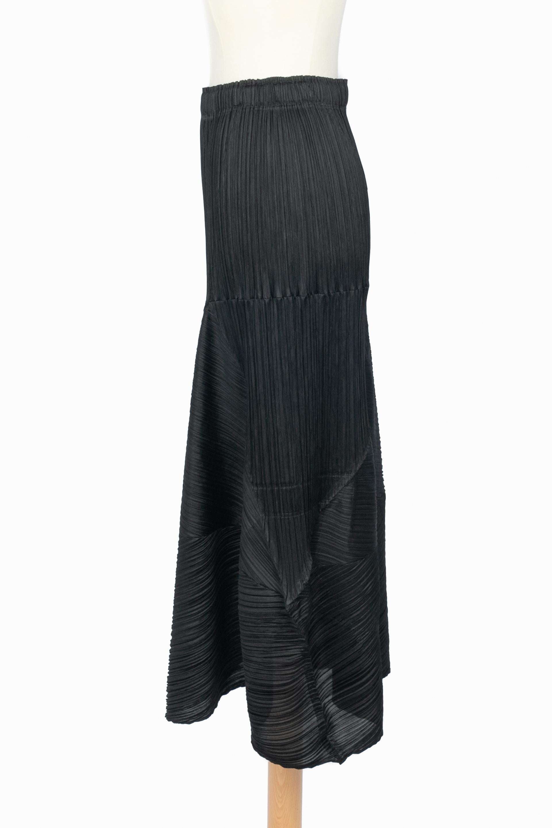 Issey Miyake black set Pleats Please en vente 1