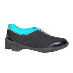 Issey Miyake Scarpe da Ginnastica Slip-On Mesh Nero Taglia UK 3.5