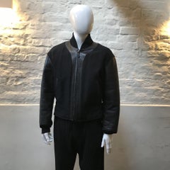 Issey Miyake Bomber Jacket with PVC Trim