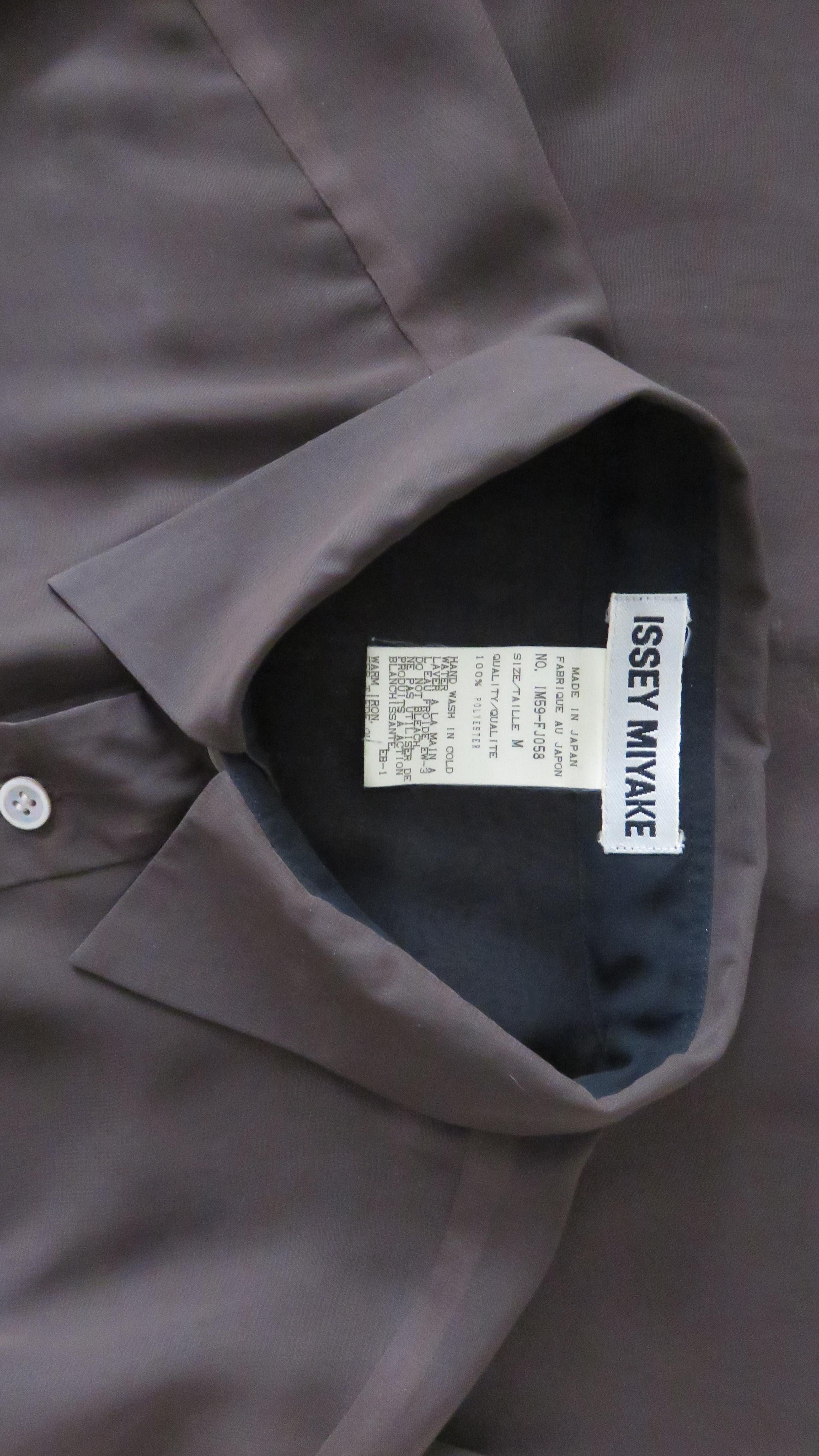  Issey Miyake Double Layer Shirt For Sale 5