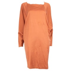 Issey Miyake Brown Knee Length Batwing Dress Size M