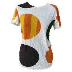 Camiseta círculo de color Issey Miyake