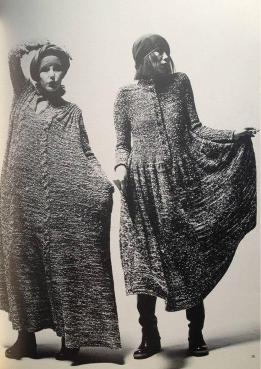Issey Miyake documented space dyed knit dress, 1974  For Sale 2