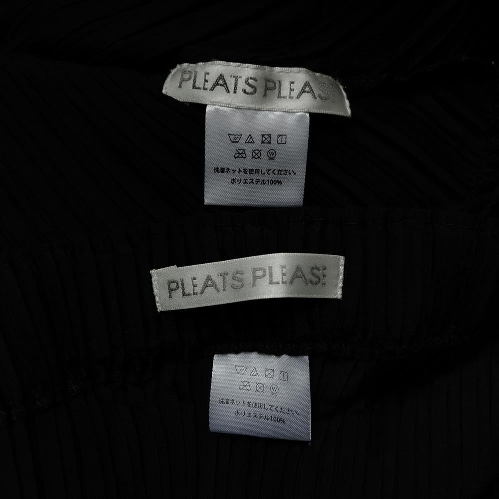 ISSEY MIYAKE Dramatic Sculptural Ensemble Top Skirt Avant-garde Pleats Please 2