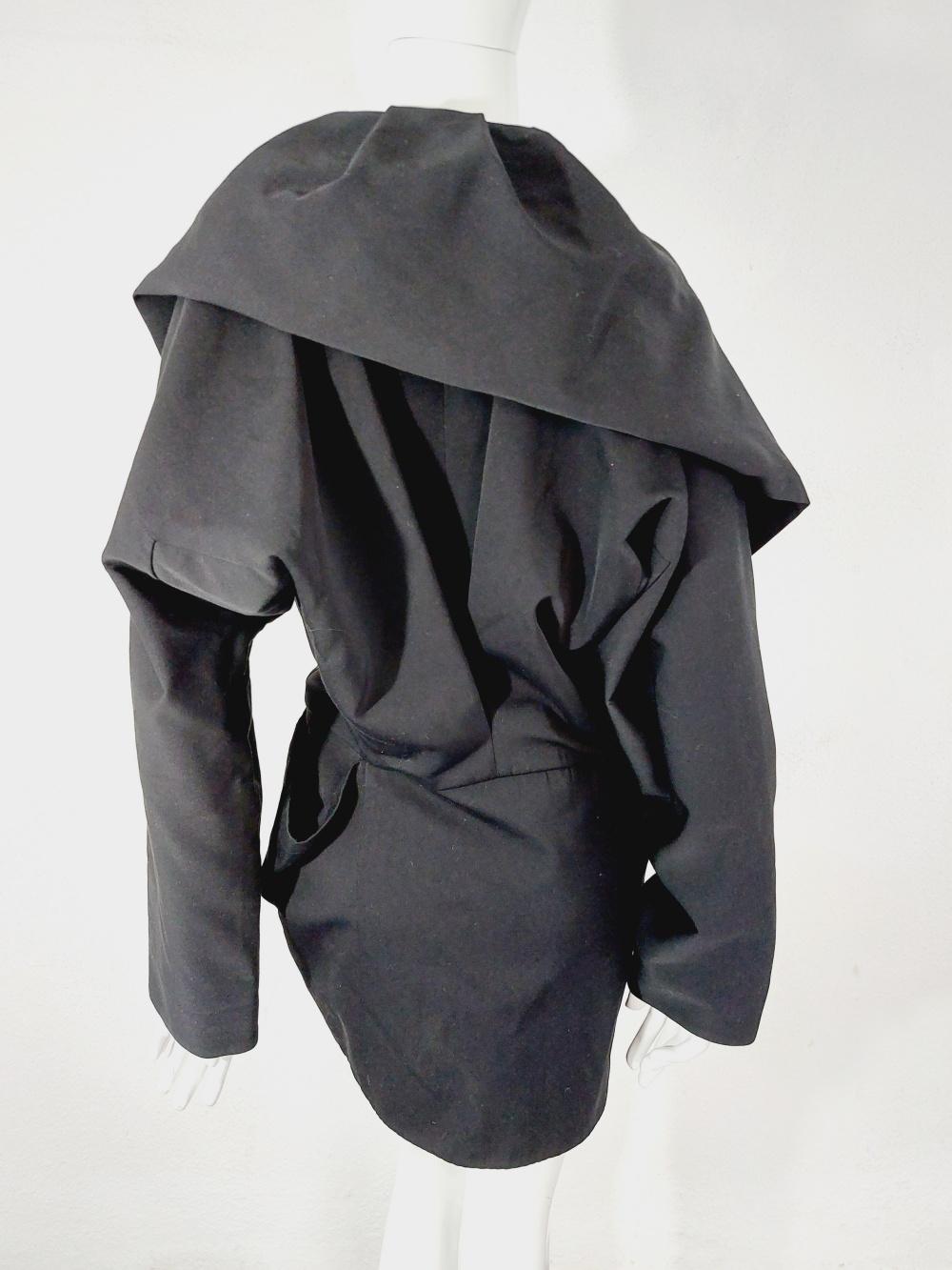 Issey Miyake Exaggerated Dramatic Asymmetric Silhouette Formal Coat Jacket For Sale 5