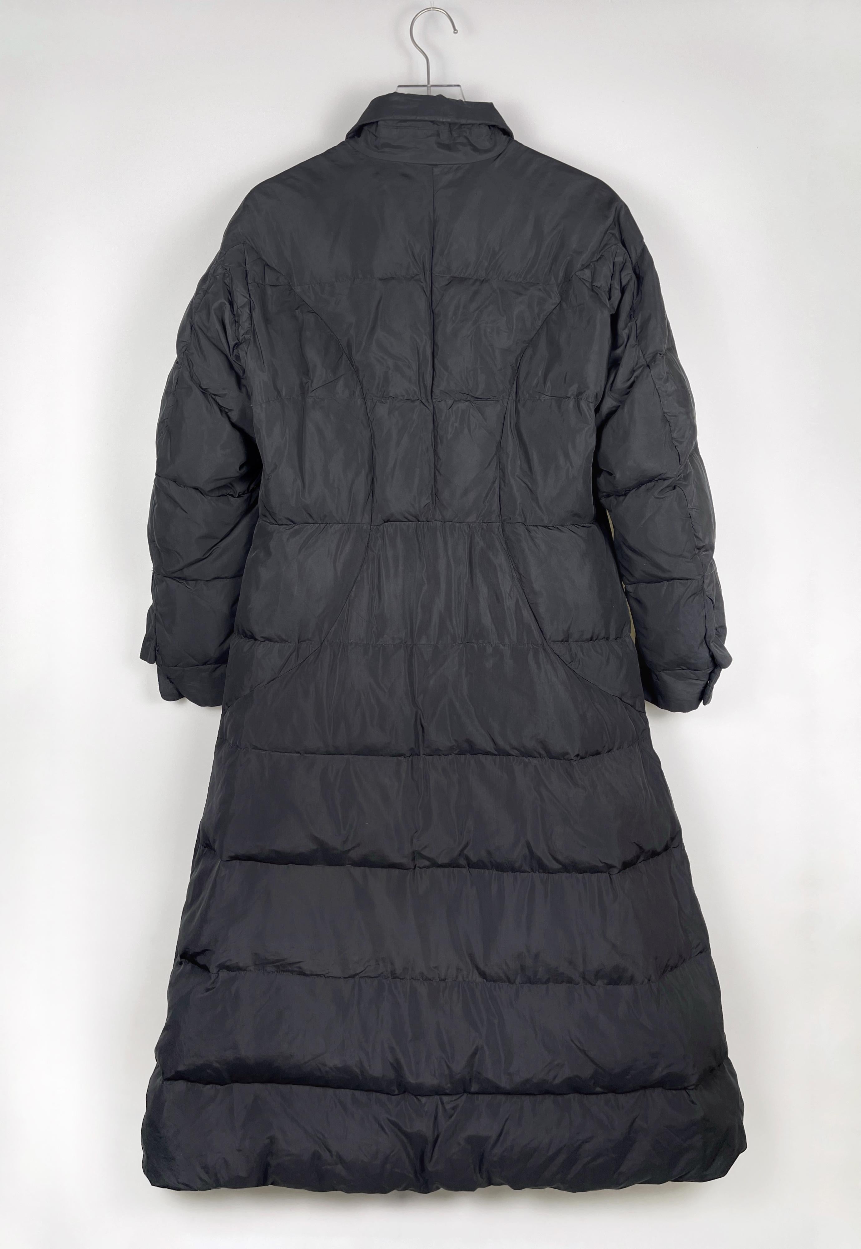 Issey Miyake F/W1996 Gown Nylon Coat In Excellent Condition For Sale In Seattle, WA