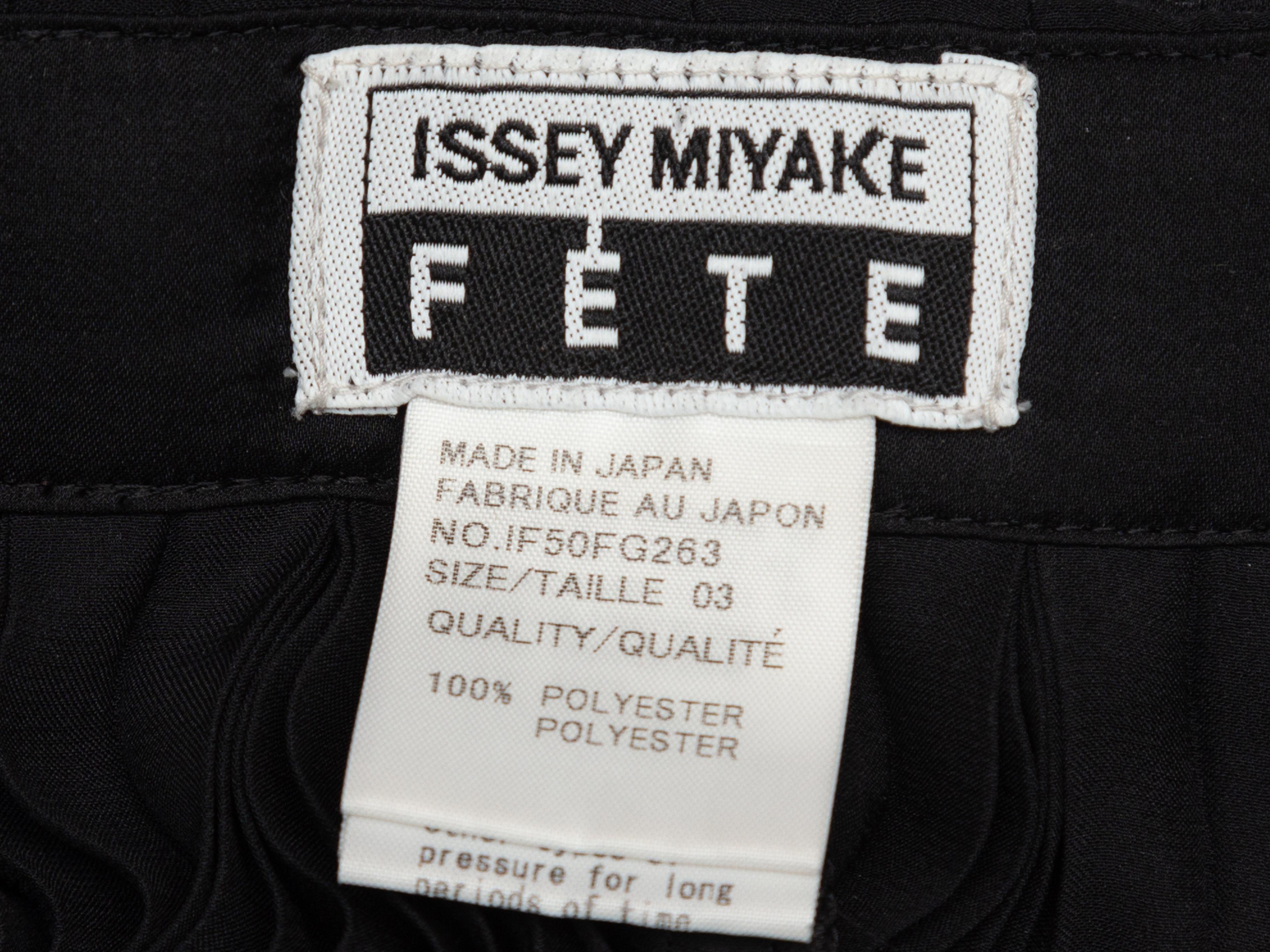 Issey Miyake Fete Pleated Skirt In Excellent Condition In New York, NY