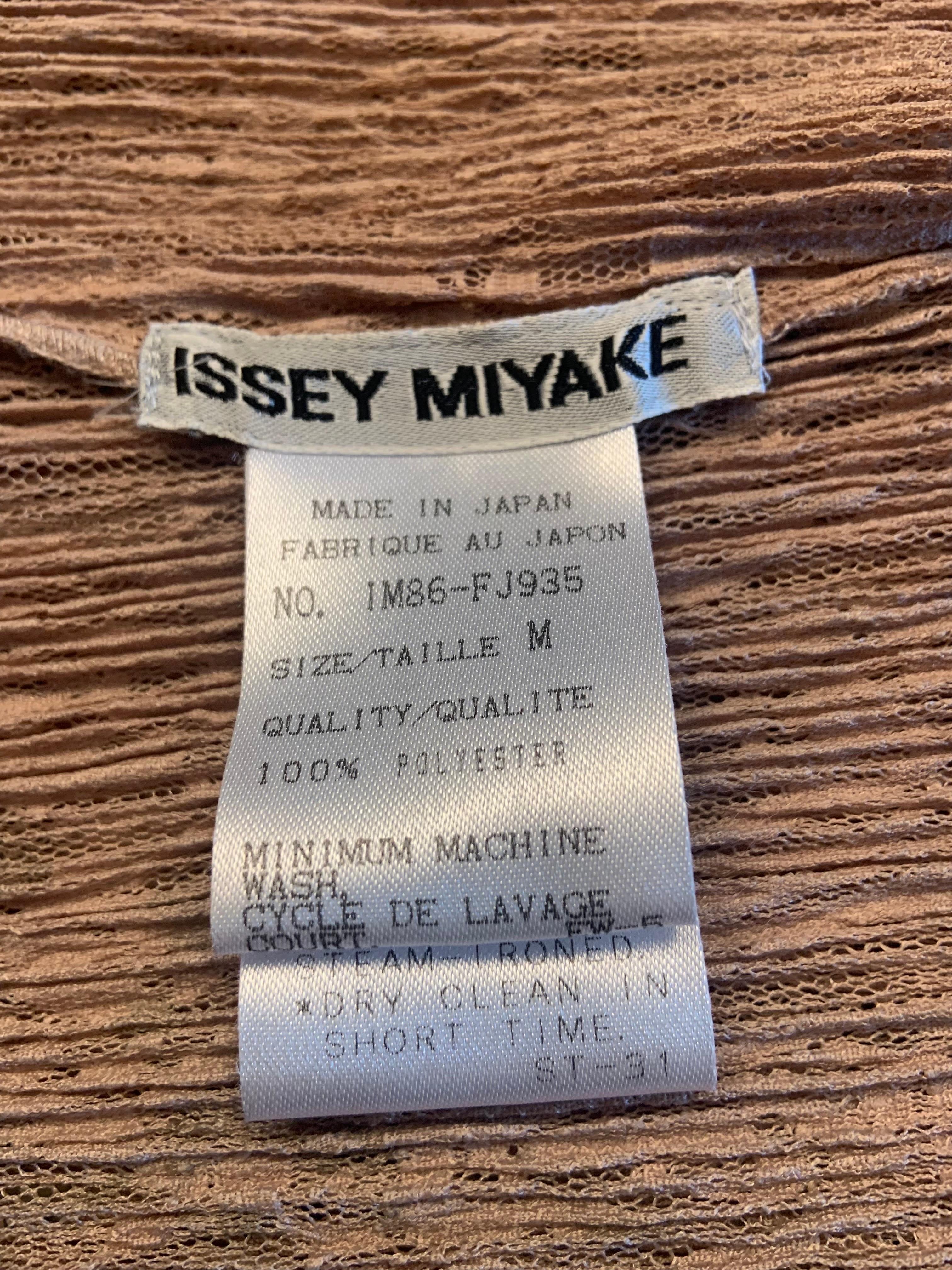 ISSEY MIYAKE Pleated motif sleeveless top one piece IM26-FH040 black 3