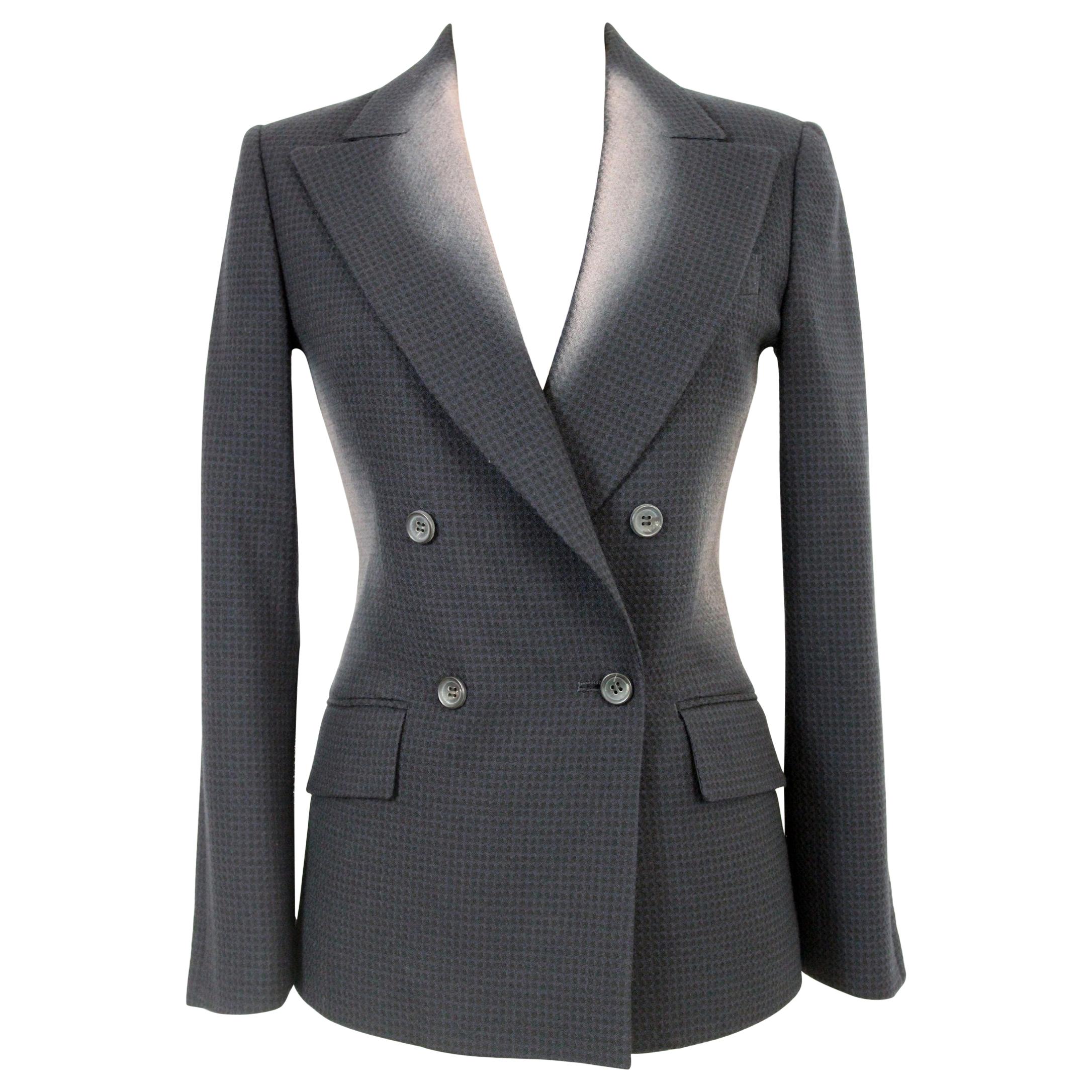 ISSEY MIYAKE MEN wool Double-breasted Variation No color jacket ME41-FD047 Gurege S