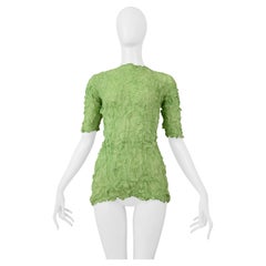 Issey Miyake Greene & Greene & Greene Top Plissettato Ss 2000