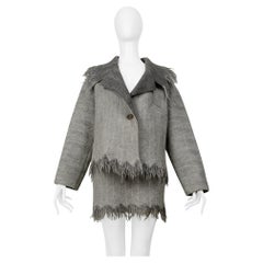 Issey Miyake Combinaison mini-jupe couverture grise