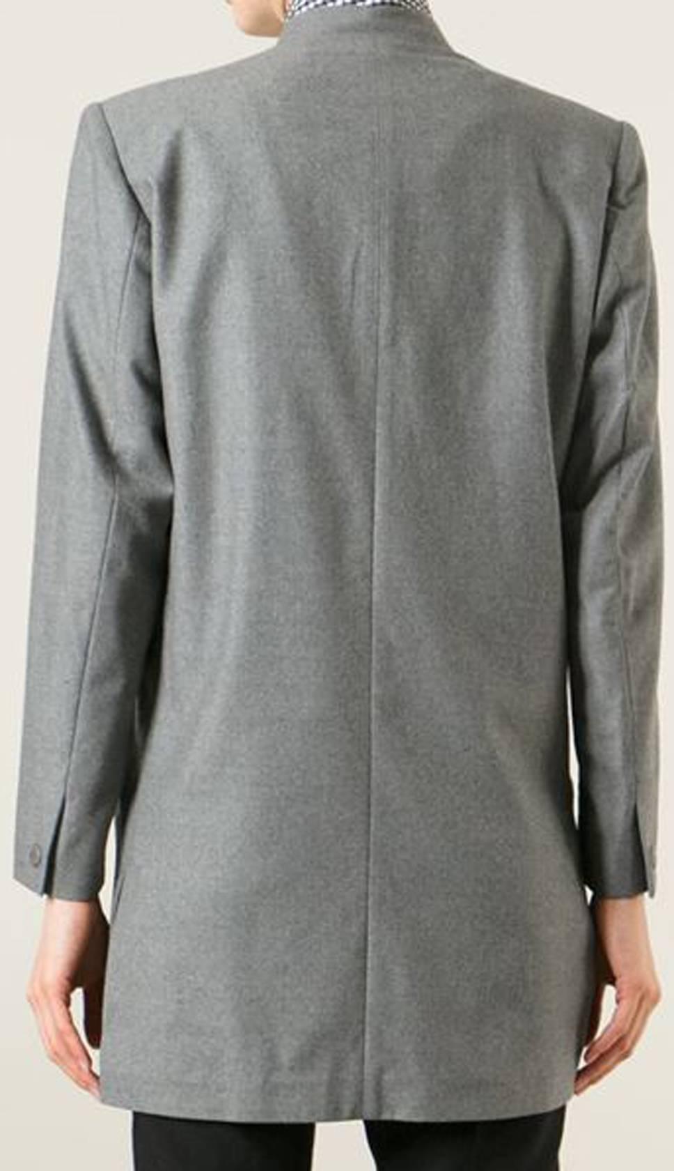 Gray  Issey Miyake Grey Wool Jacket