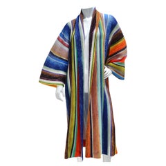 Antique Issey Miyake Homme Plisse Multicolor Coat