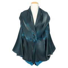 Issey Miyake iridescent coat