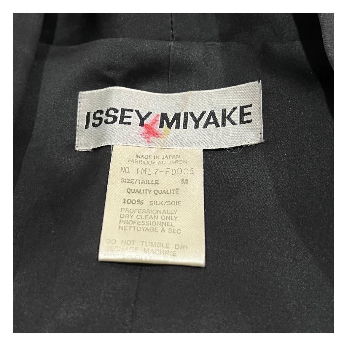 Black Issey Miyake Jacket (1991)  For Sale